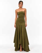 VESTIDO STRAPLESS