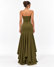 VESTIDO STRAPLESS